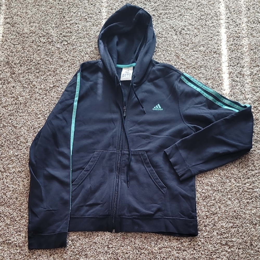 Adidas Hoodie with Stripes